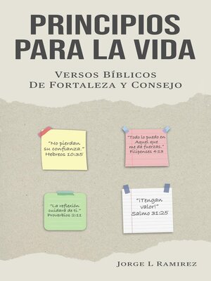 cover image of Principios para la vida